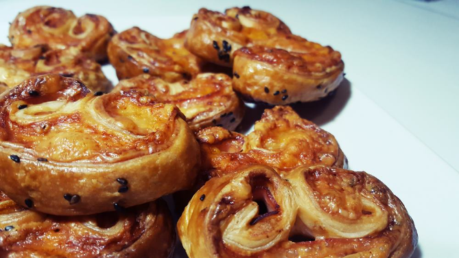 Palmeritas york-queso, la receta sencilla de El Ingeniero Cocinero