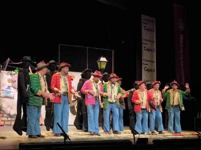 Chirigota : Piensa mal y acertaras Los desconfiaos Preliminares