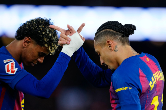 "Quan Lamine baixa el seu nivell, augmenta el seu esforç"