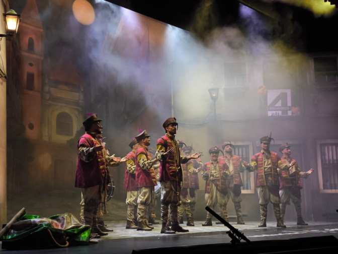 Comparsa: La palabra de Cádiz Cuartos de final