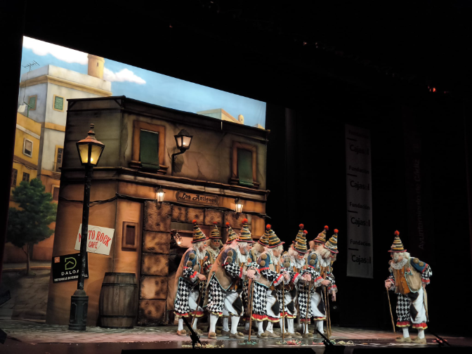 Chirigota: Los antiguos Semifinal