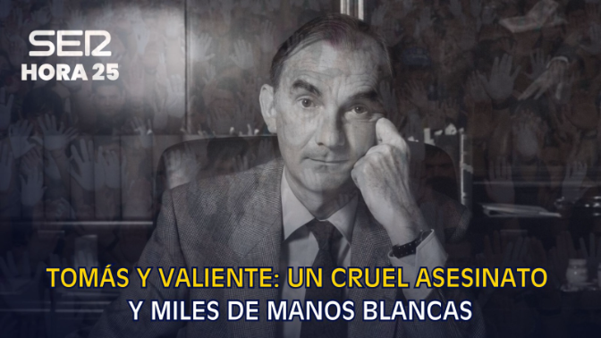 Tomás y Valiente: un cruel asesinato y miles de manos blancas