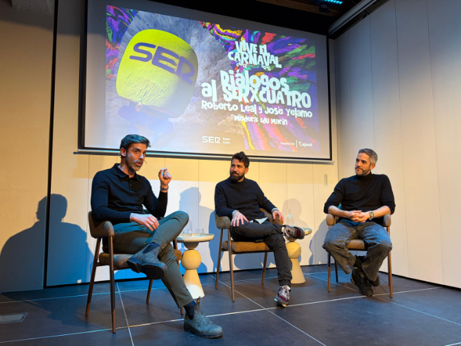 Diálogos al Ser x cuatro José Yélamo y Roberto Leal