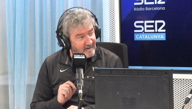 José Mari Bakero: "Trobo a faltar que els jugadors del Barça es comuniquin al camp"