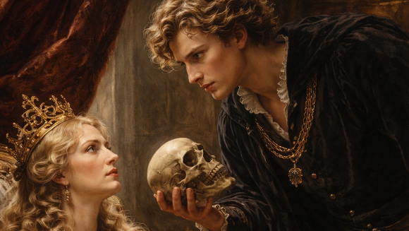 Imagen de Hamlet (fragmento) con la voz de Aleix Rengel