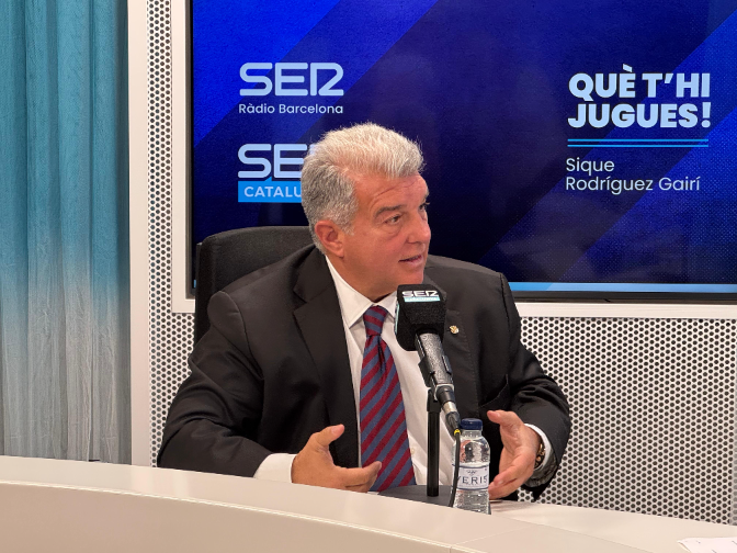 Joan Laporta, decebut: "Xavi s'ha deixat utilitzar per Víctor Font"