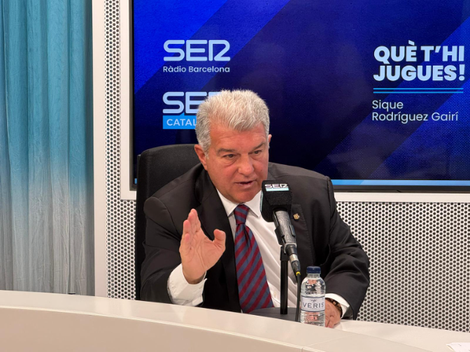 Laporta entén la feina del 'Què t'hi Jugues' en el cas Negreira, però denuncia una campanya de desprestigi contra el Barça