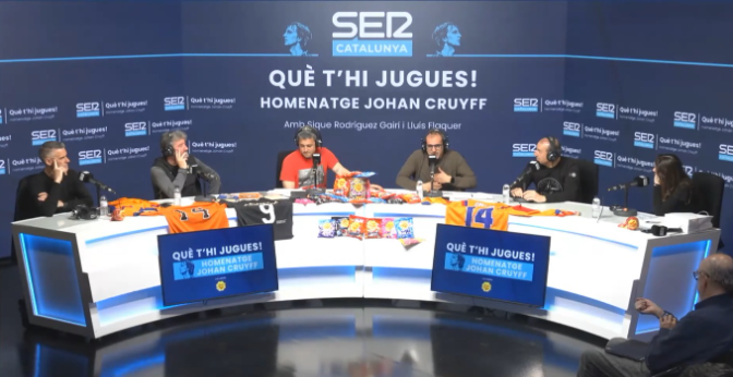 "El millor amb Johan Cruyff és que vam tornar a gaudir amb la pilota"