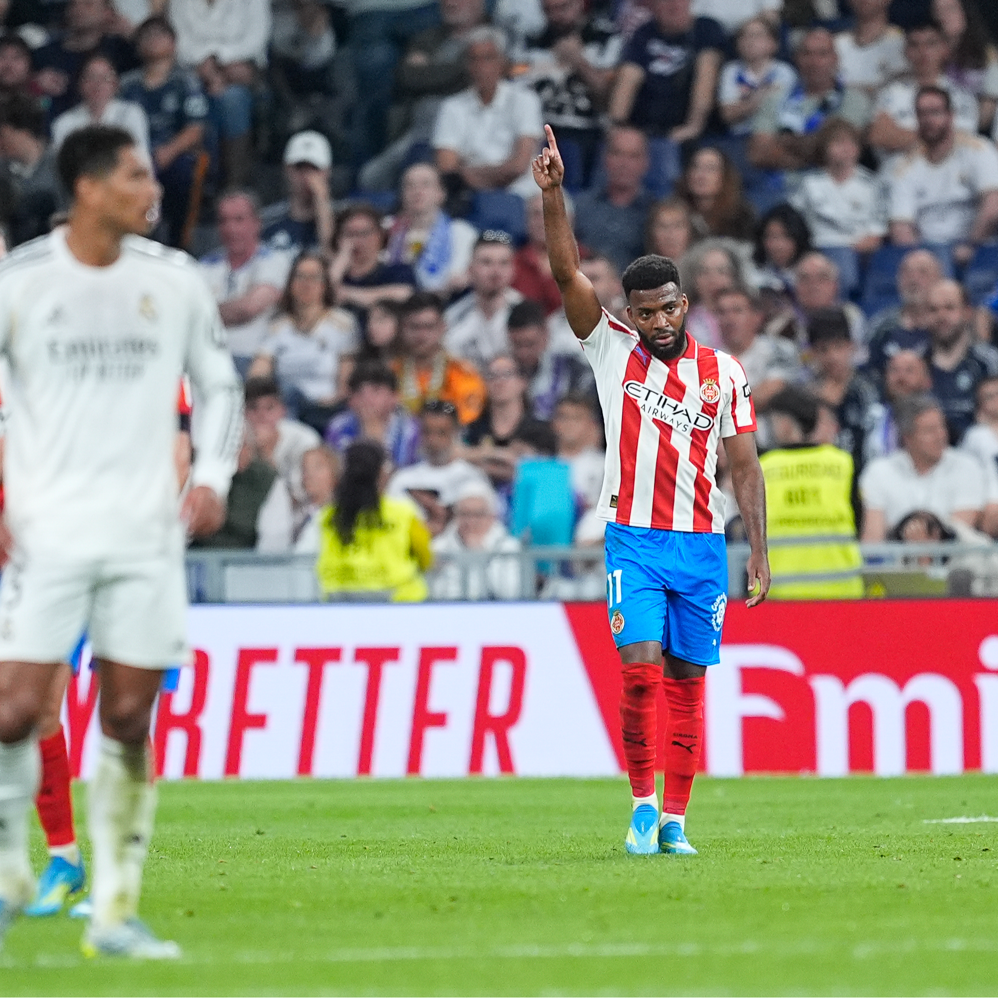 Imagen de Los goles del Real Madrid 1 - 1 Girona | Pitada del Bernabéu y adiós a La Liga