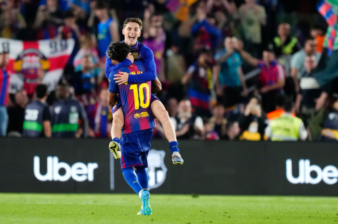 "Gavi surt molt reforçat del derbi i el veig titular contra l'Atlético"