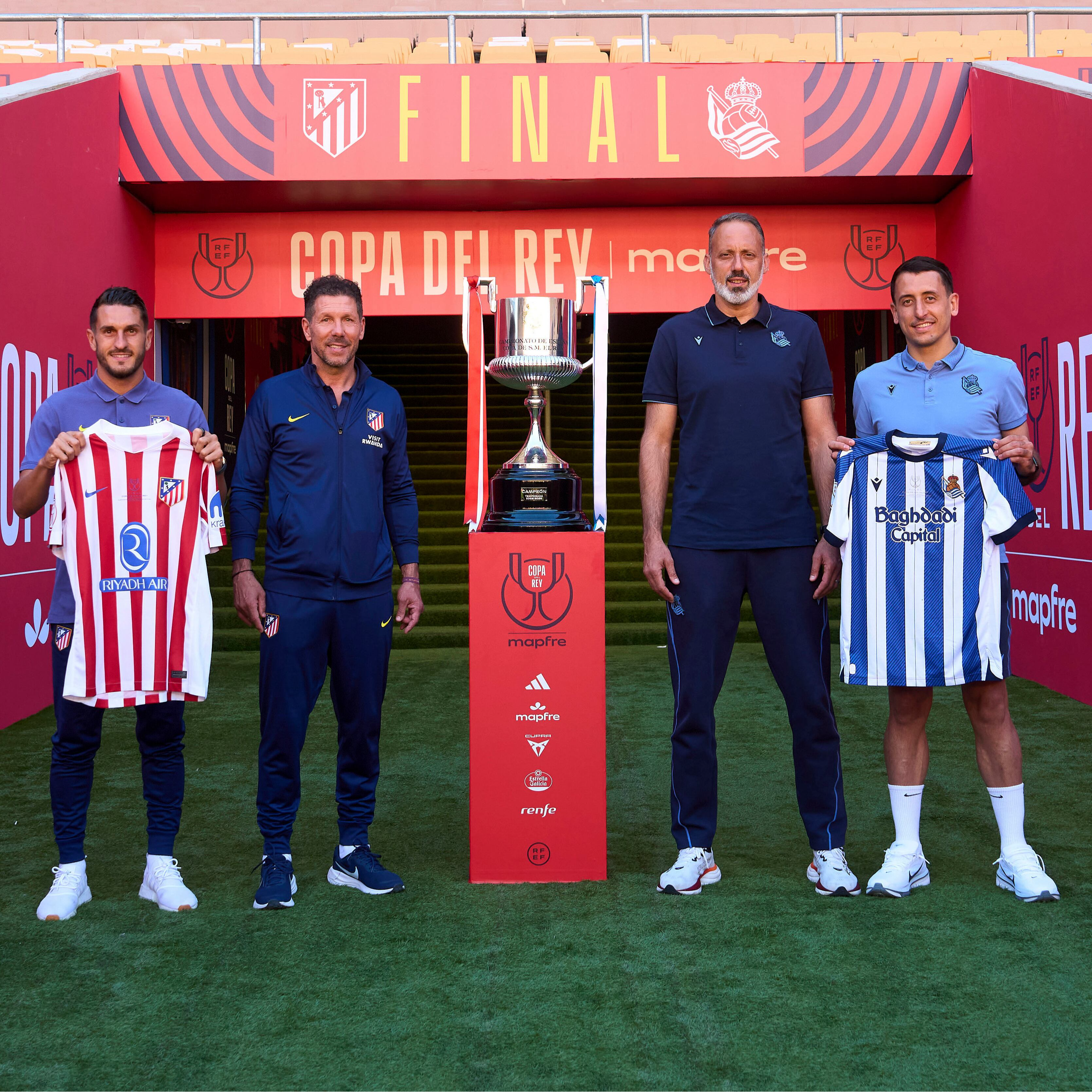 El Sanedrín |  Dos campeones de Copa y una final "igualada por las circunstancias": "El Atlético se desenvuelve mejor cuando no es favorito"