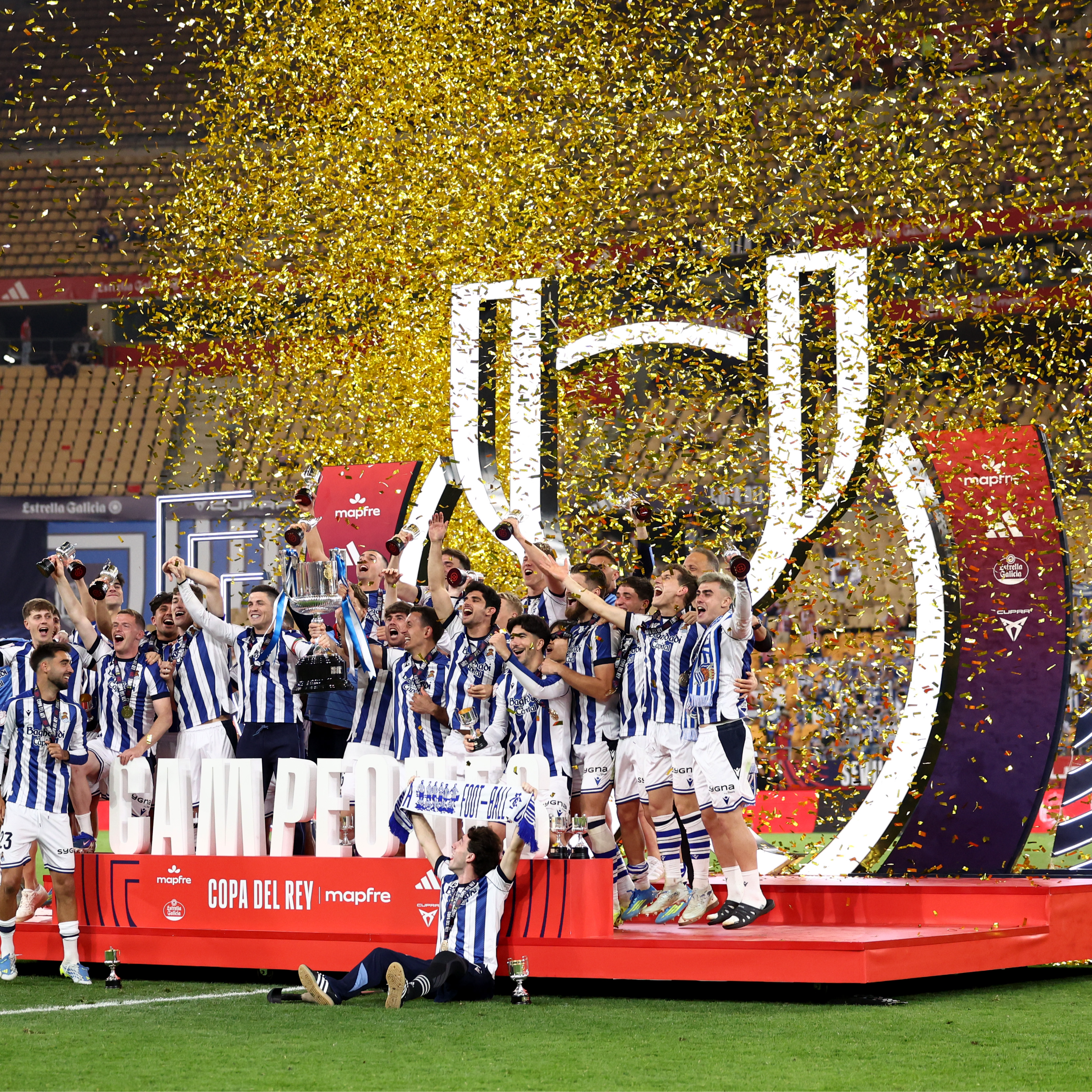 Imagen de ¡Así hemos contado la victoria de la Real Sociedad en la final de Copa!