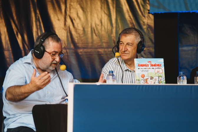Andrés Jiménez: "Vull que aquest llibre porti a la gent del bàsquet al còmic"