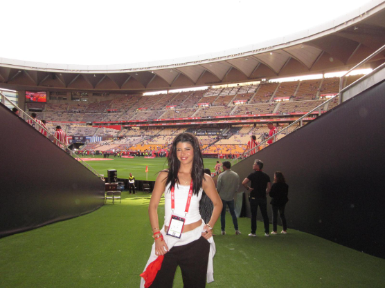 Carlota Alonso: "El opening de la Final de Copa del Rey fue increible, lo más importante de mi carrera"