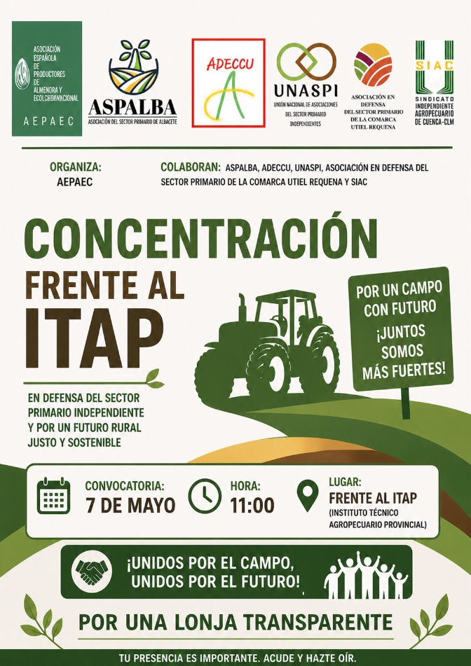 Entrevista con el presidente de AEPAEC, Rogelio Pardo, por la concentración en el ITAP del 7 de mayo episode artwork