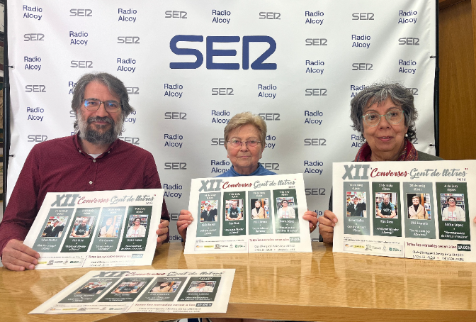 XII Converses de Gent de Lletres amb Cèlia Ibañez, Pau Grau, Pili Llorens i Sonia López-Unesco Alcoi i Coordinadora pel valencià episode artwork