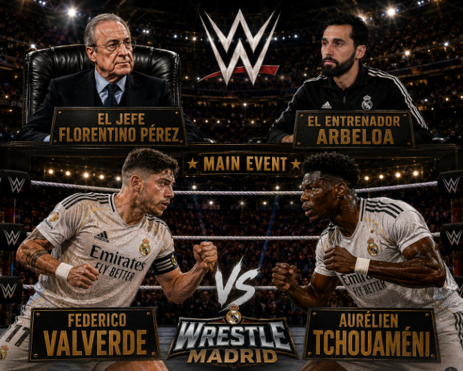 El Madrid obre la secció de WWE amb Valverde, Tchouameni i Rüdiger