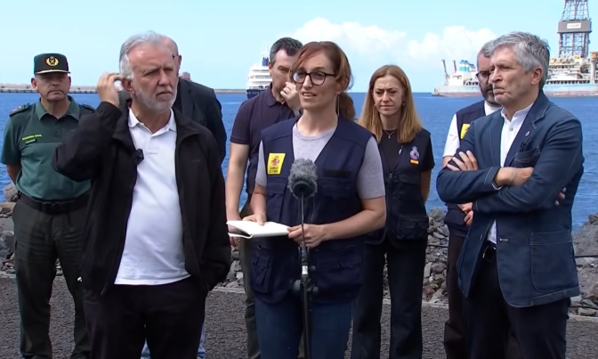 Mónica García informa de que los pasajeros que quedan en el barco viajarán a Países Bajos