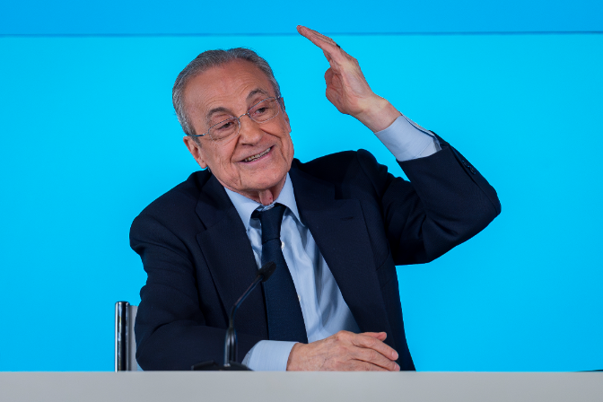Així ha començat el 'Què t'hi jugues!' d'avui: amb la roda de premsa del nostre Florentino Pérez