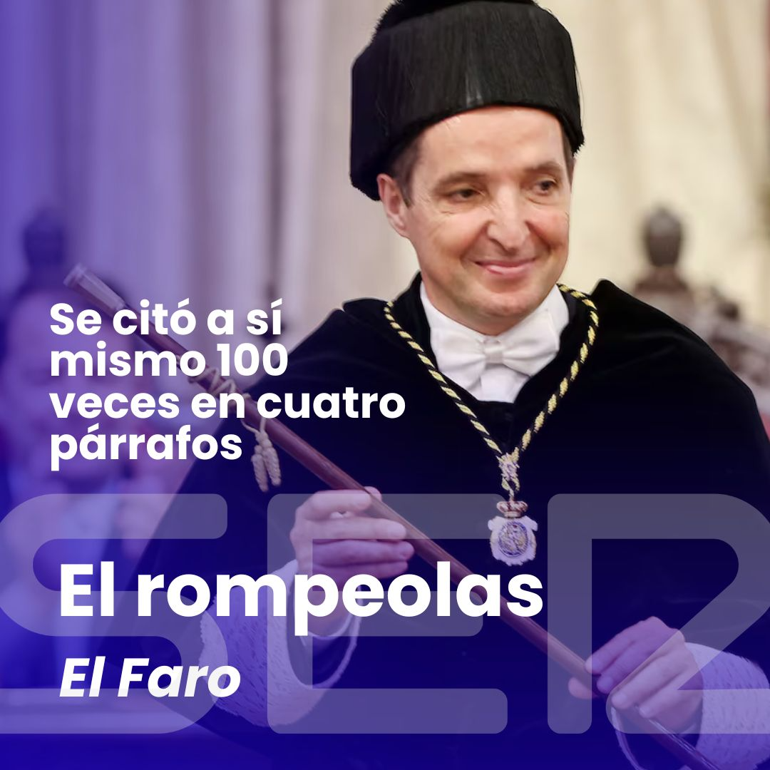 El rompeolas | Lá fábrica de citas. La polémica del rector de la Universidad de Salamanca