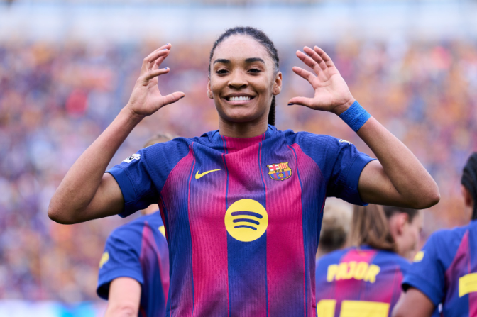 Salma Paralluelo: "Ens ho juguem tot, esperem guanyar les dues finals"