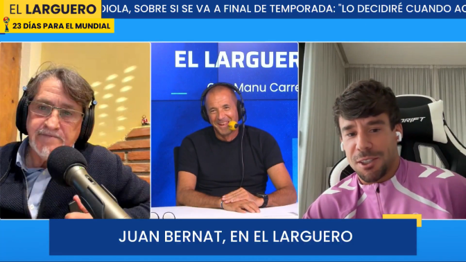 Juan Bernat, sobre los sacrificios defensivos del PSG con Messi, Neymar y Mbappé: "¿Un empate en eso? Podemos decir que sí"