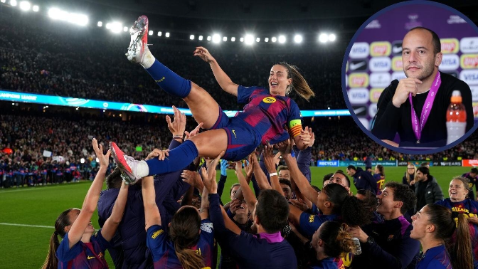 Lluís Cortés: "Crec que Alexia Putellas guanyarà la Pilota d'Or. És una pèrdua pel Barça, que s'ha de recomposar"