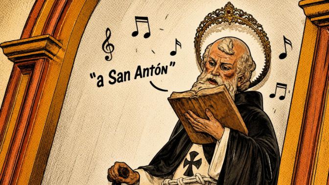El músico Rafa Rico rememora la historia del pasodoble “A San Antón”. episode artwork