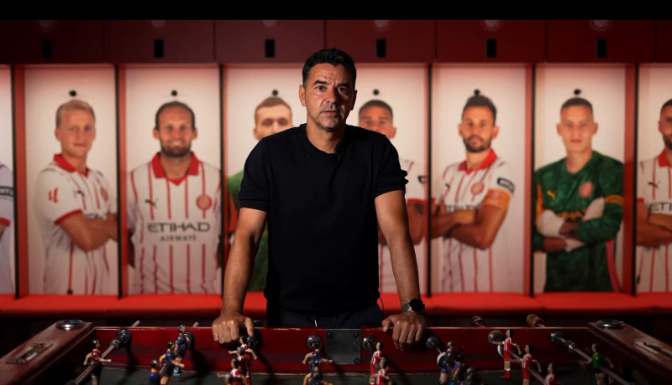 Míchel Sánchez s'acomiada del Girona: "Estaré aquí, per sempre"