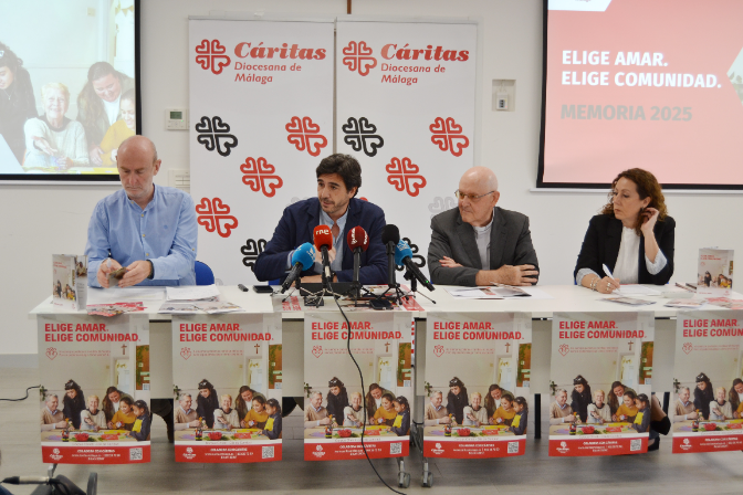 "La vivienda ha dejado de ser un derecho y el trabajo ya no garantiza poder vivir" Jose Miguel Santos, Cáritas Málaga