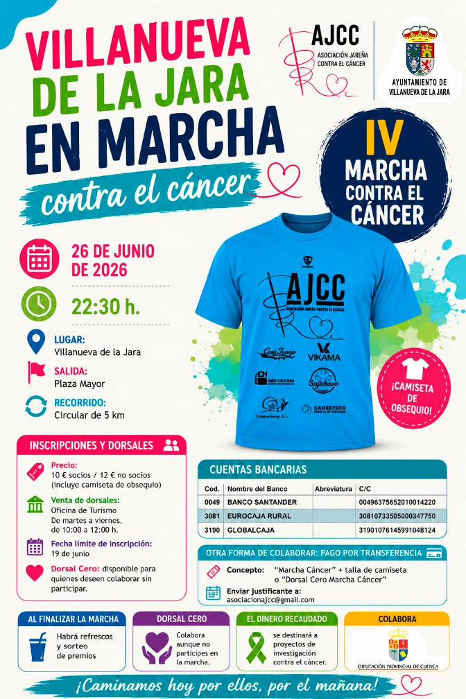 Entrevista con el vicepresidente de la Asociación Jareña Contra el Cáncer, José Ignacio Carretero, por la IV Marcha solidaria episode artwork