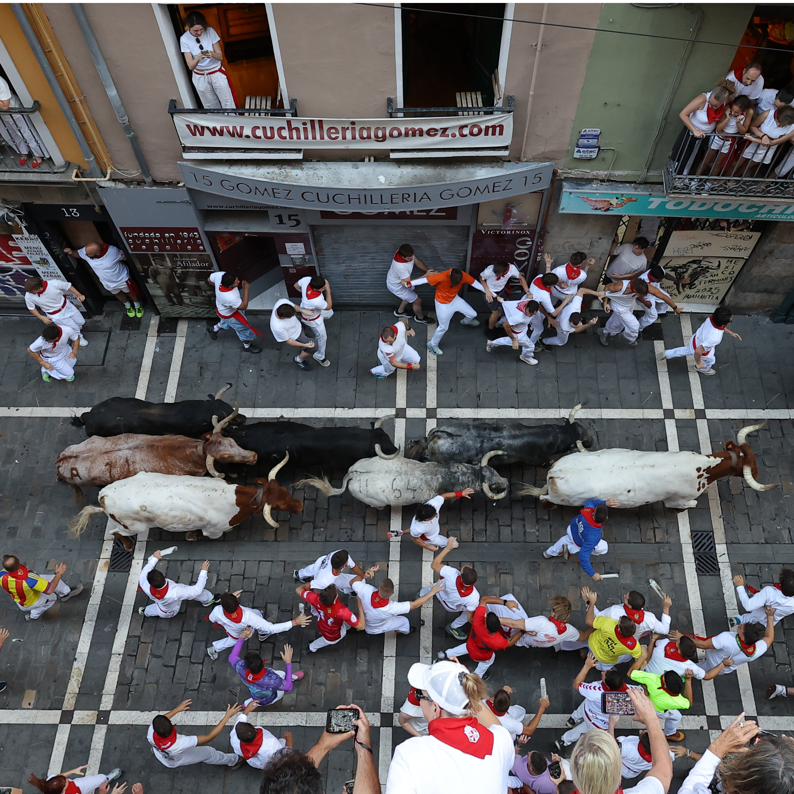 Segundo encierro Sanfermines 2026: Cebada Gago