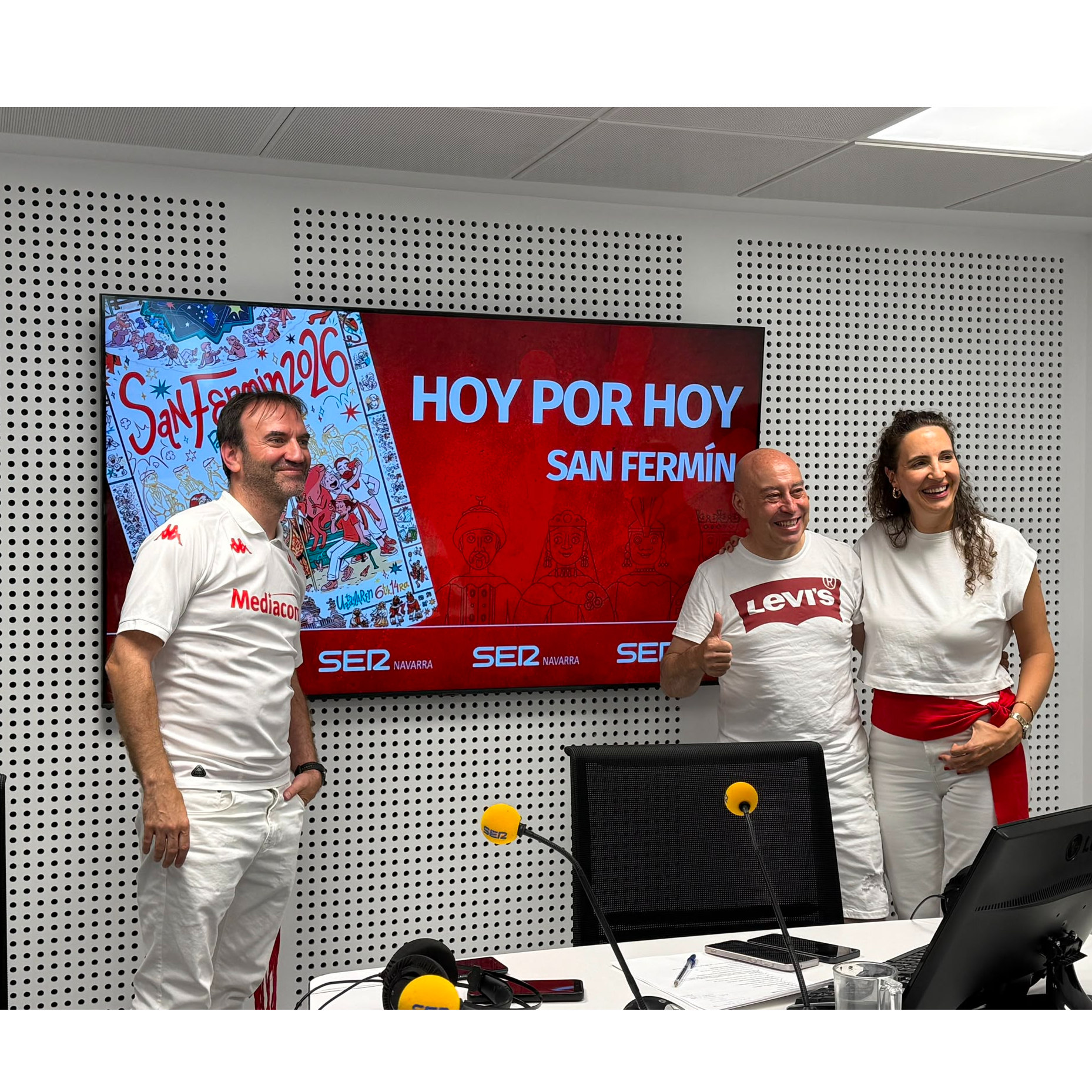 Tercer pañuelico Sanfermines 2026: Chuchín Ibáñez se despide de los escenarios
