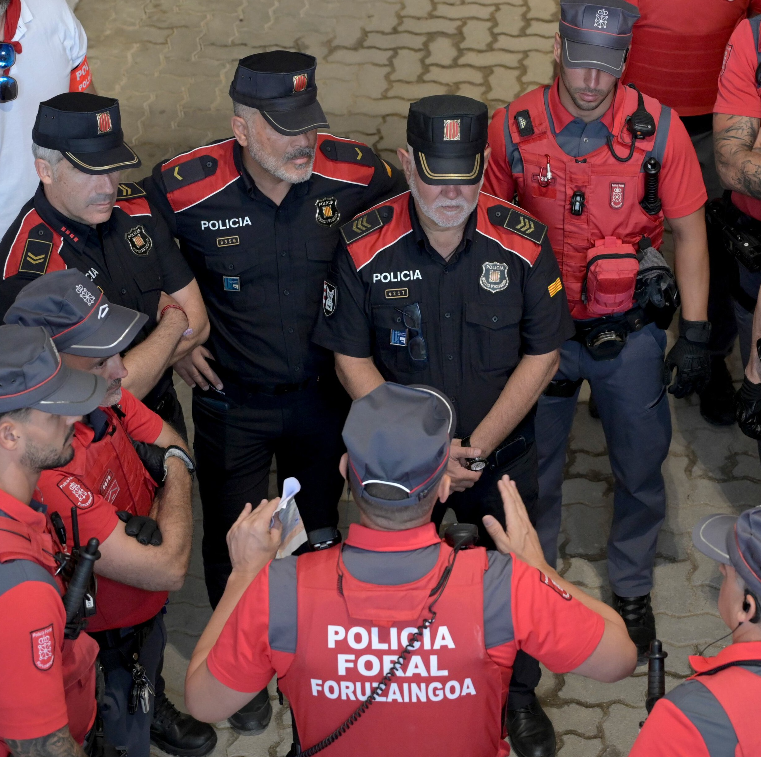 'Erasmus' policial en sanfermines
