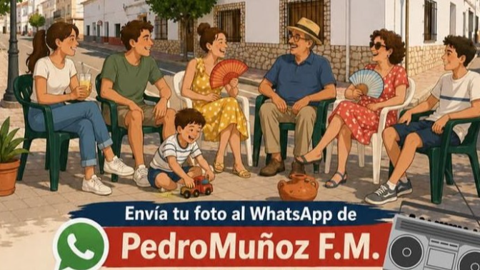 Pedro Muñoz defiende la práctica de tomar el fresco en el pueblo convocando un concurso de fotos episode artwork