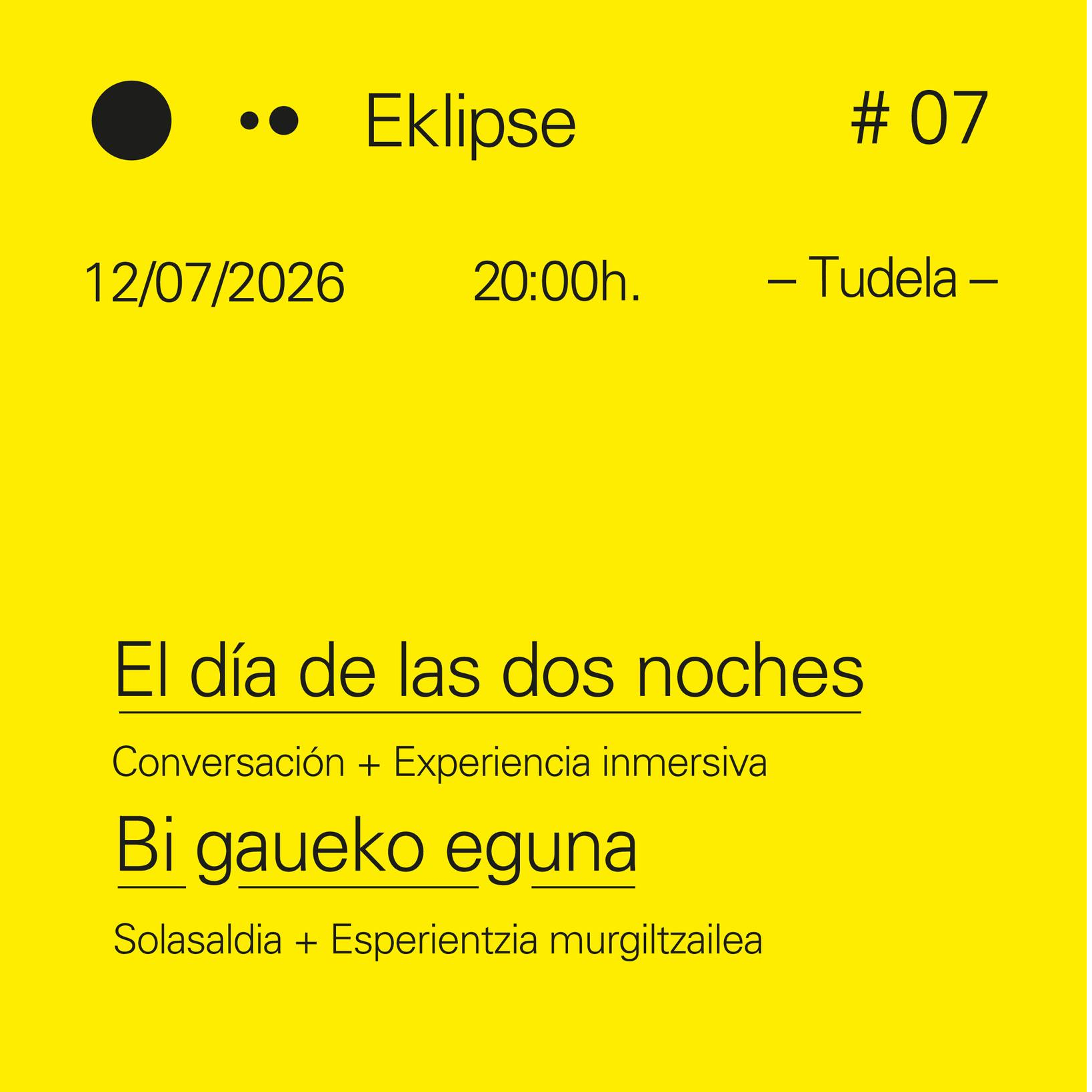 Tudela se prepara para el eclipse total de Sol: una experiencia única que hará historia episode artwork