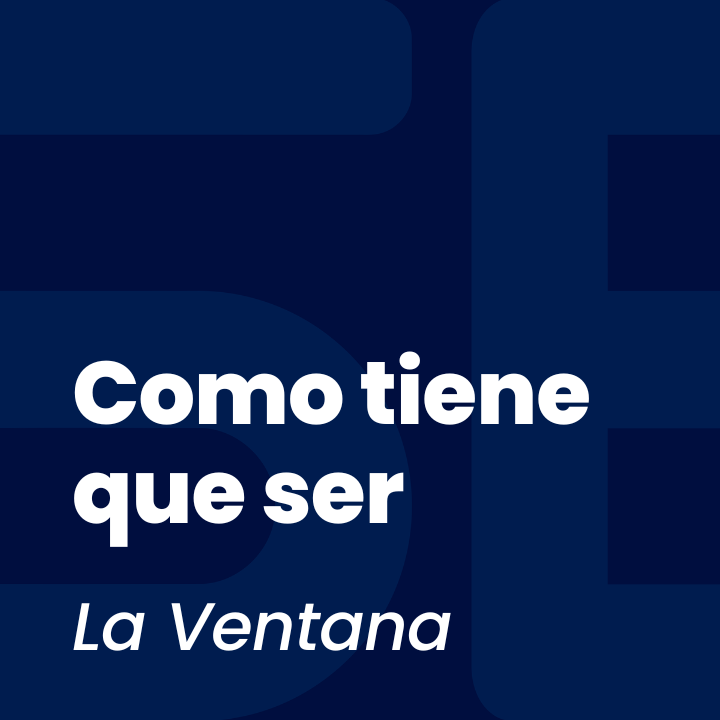 Como tiene que ser