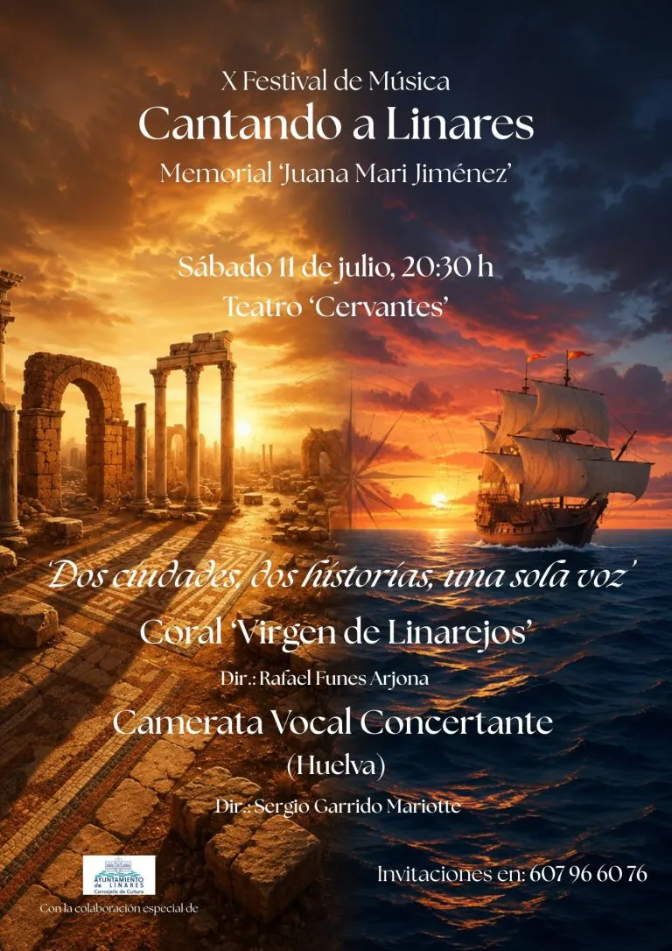 La Coral Virgen de Linarejos celebra su X Festival "Cantando a Linares" Homenaje a Juana Mari Jiménez