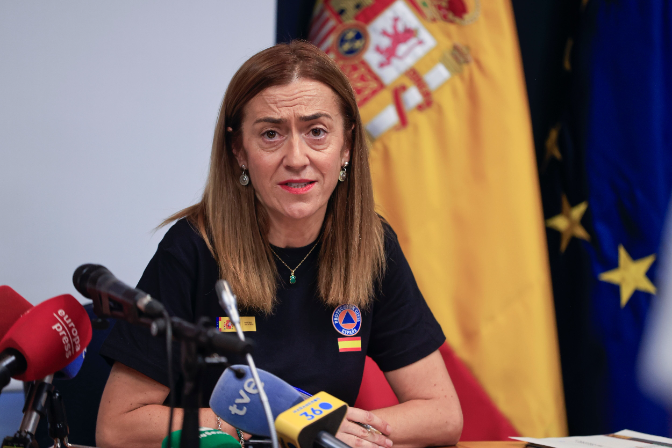 Virginia Barcones (Protección Civil): "Una vez finalizado tenemos que analizar la velocidad en la propagación del viento"