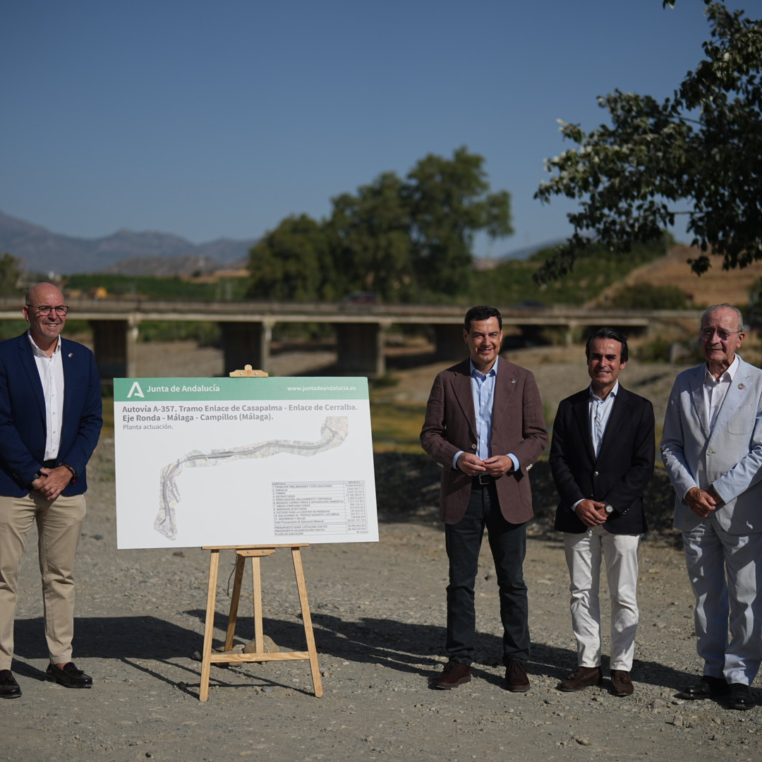 "Esta carretera será un revulsivo económico para estos pueblos" JM Bonilla, pte Junta de Andalucía episode artwork