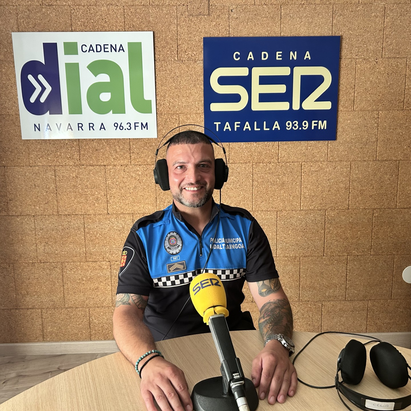 Álvaro Escudero, nuevo jefe de Policía Municipal de Tafalla