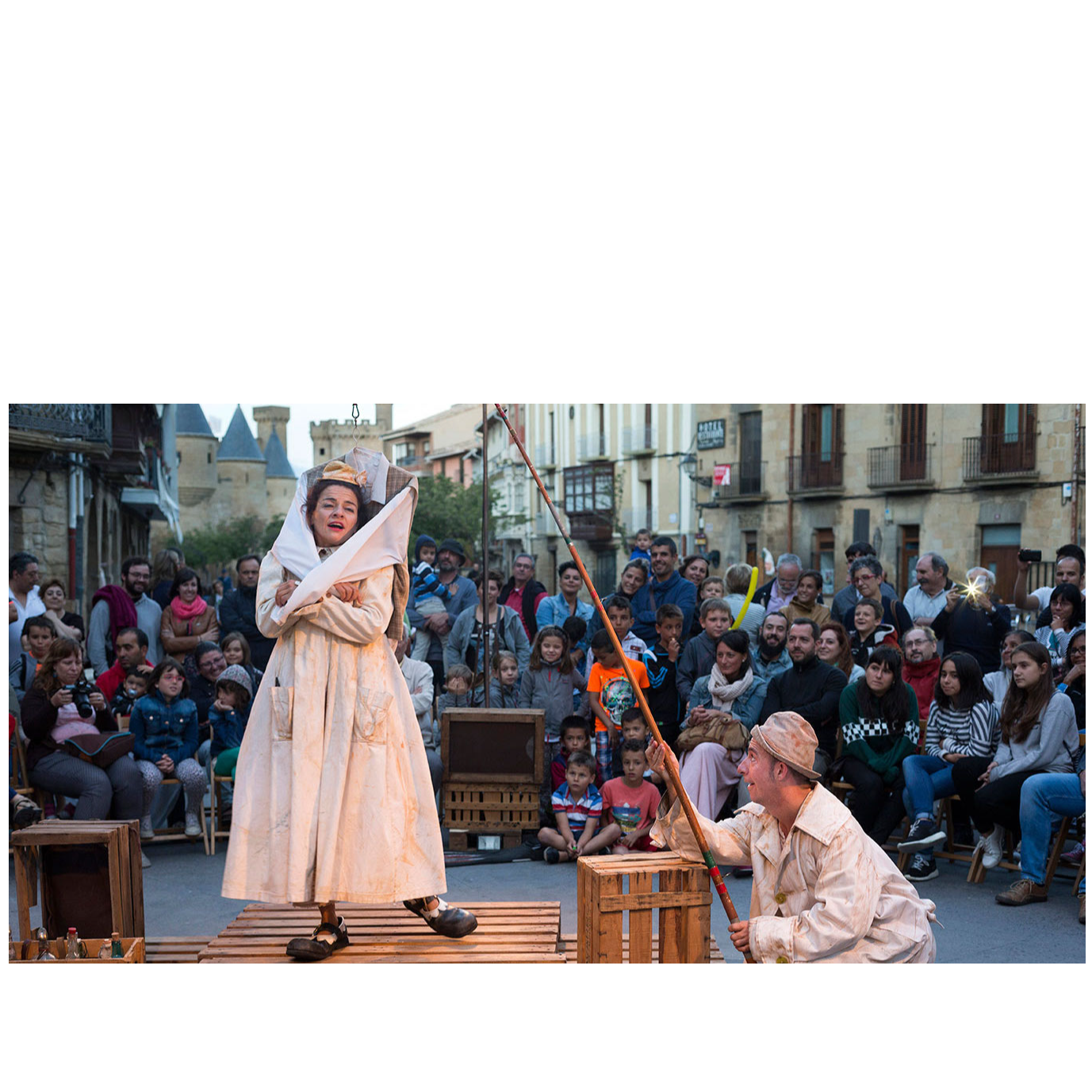 Ane Pikaza, directora artística del Festival de Teatro de Olite : "Para nosotras el festival ya ha comenzado"