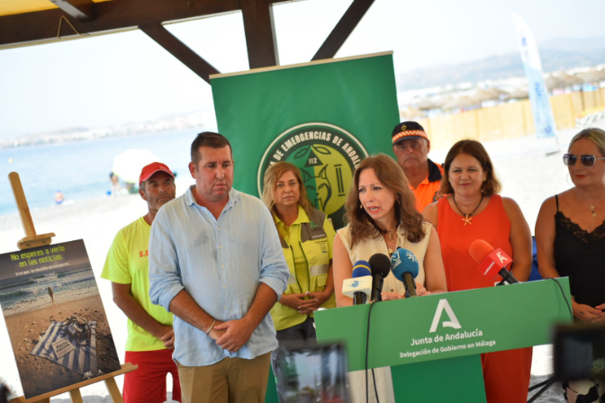 "Hago un llamamiento a la responsabilidad": Patricia Navarro, delegada del gobierno andaluz en Málaga