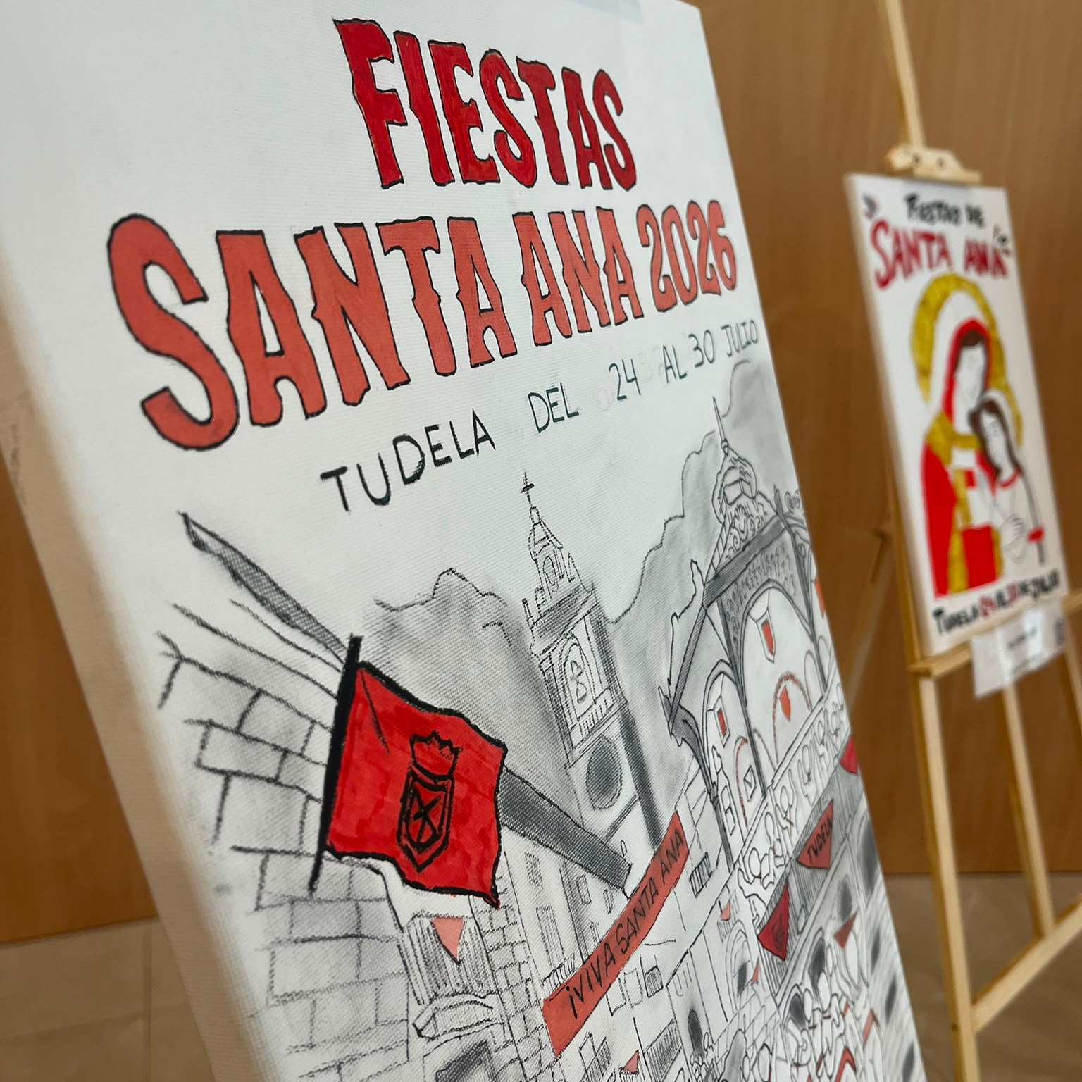 Solera celebra la primera edición del Concurso de Carteles de Santa Ana de Tudela