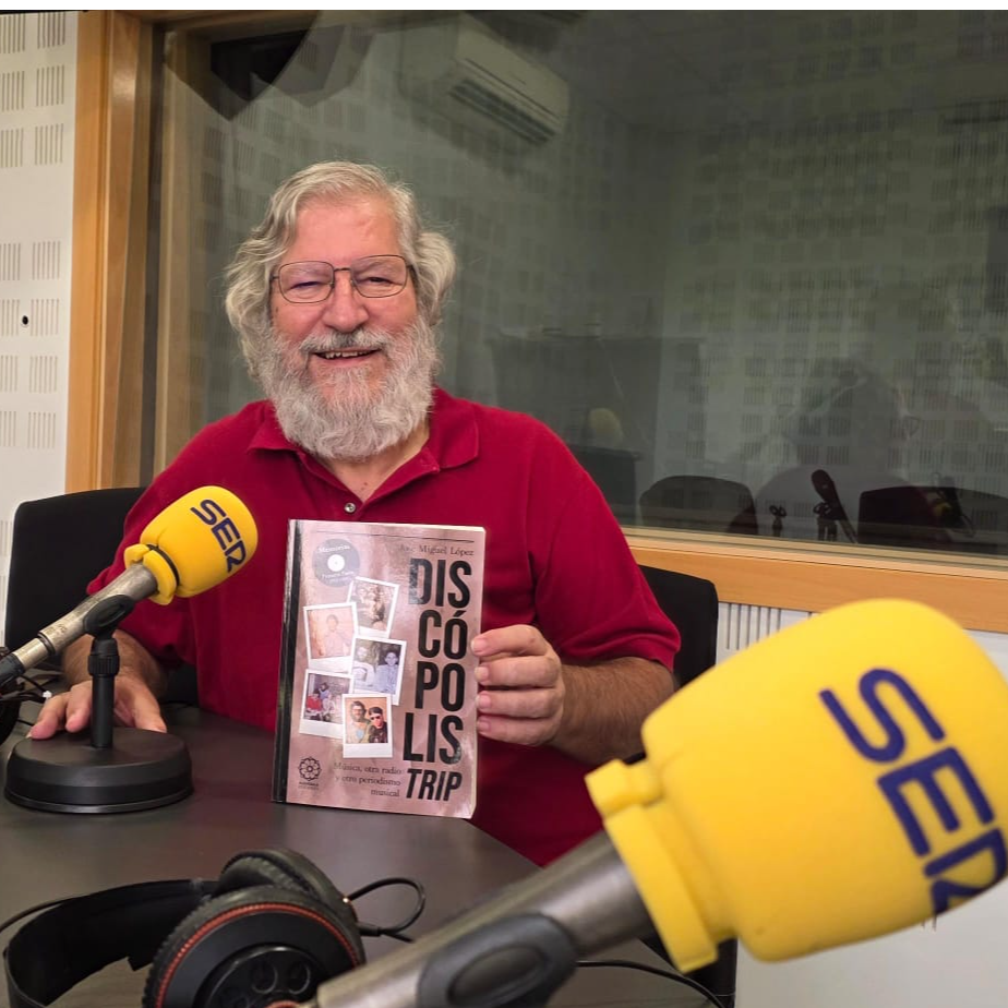 ‘Discópolis Trip’, 25 años y 11.353 programas en un libro de José Miguel López
