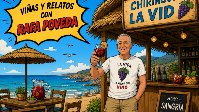 El enólogo Rafa Poveda responde a una pregunta que muchos se hacen en verano: ¿qué vino elegir para disfrutar del calor? episode artwork