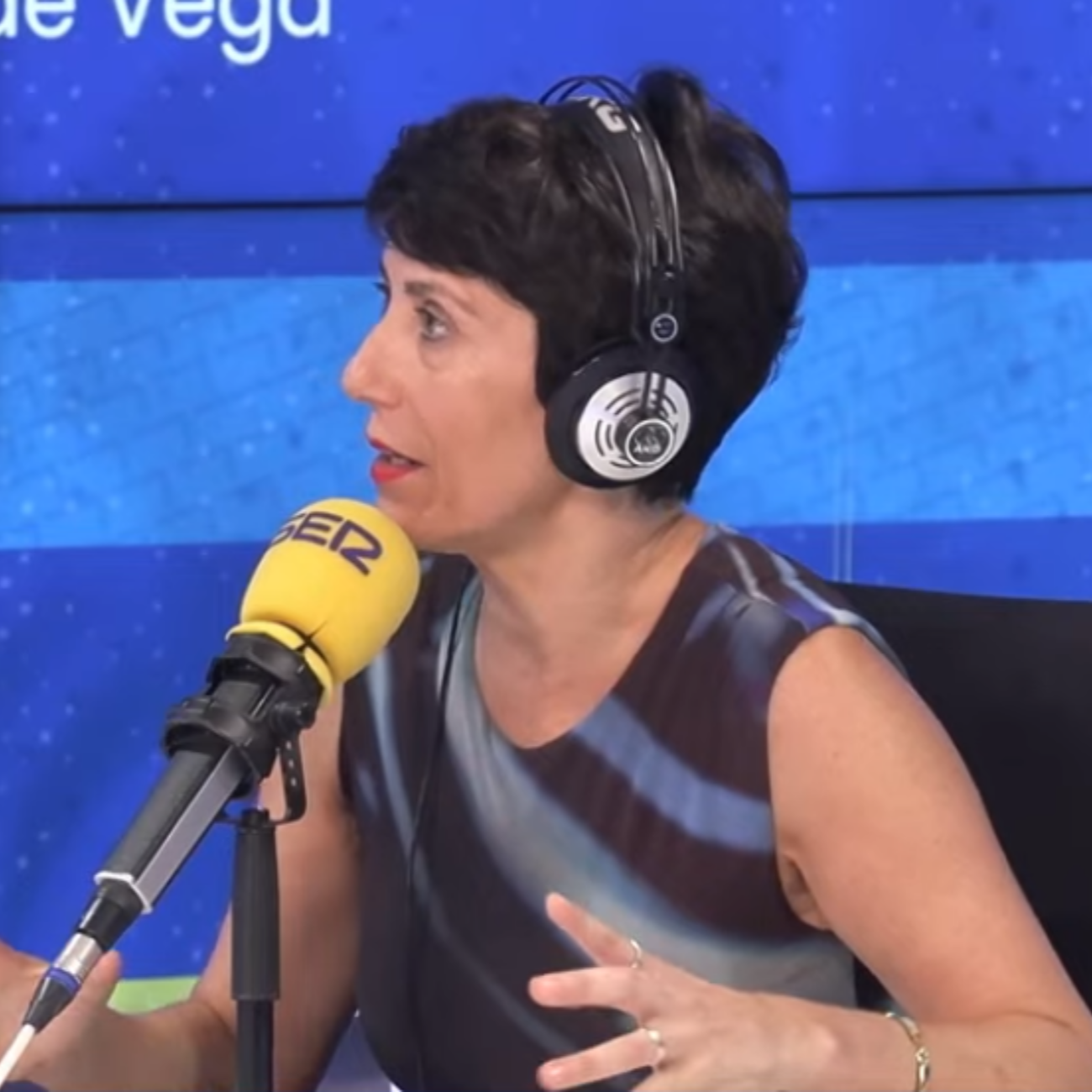 Imagen de Elma Saiz, sobre los delitos de odio en redes durante el Mundial: 