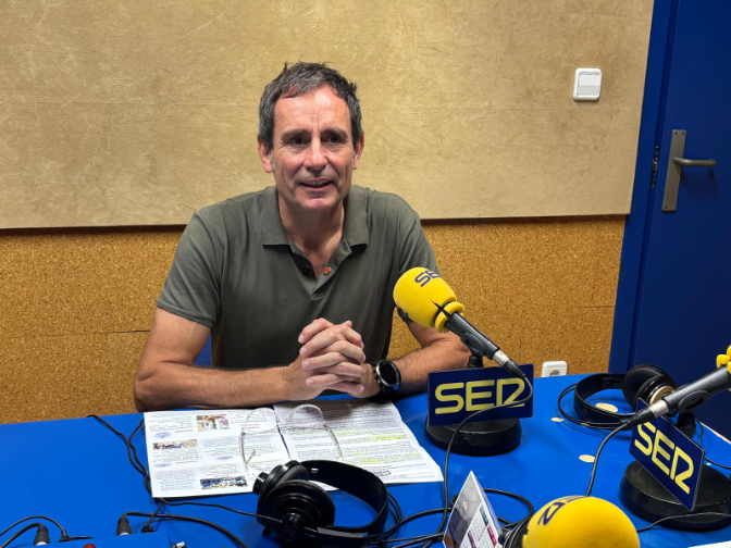 Antonio Aínsa, administrador de Cáritas Huesca, habla de la campaña de socios