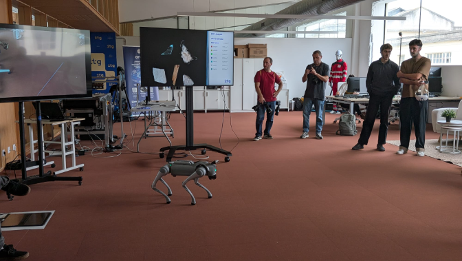Un robot capaz de localizar y tranquilizar a víctimas: así es la tecnología que prueba ITG episode artwork
