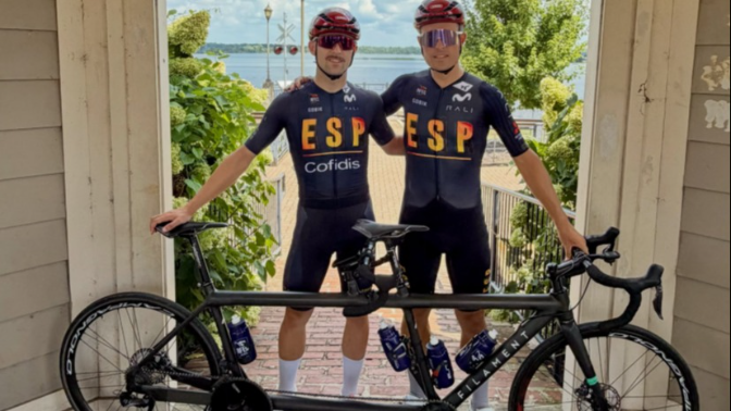 Empezó a competir en ciclismo adaptado hace apenas tres años y ya es campeón del mundo en tándem episode artwork